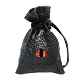 Dragon Eye Leather Dice Bag – Stylish RPG Storage Pouch with 5 Color Options